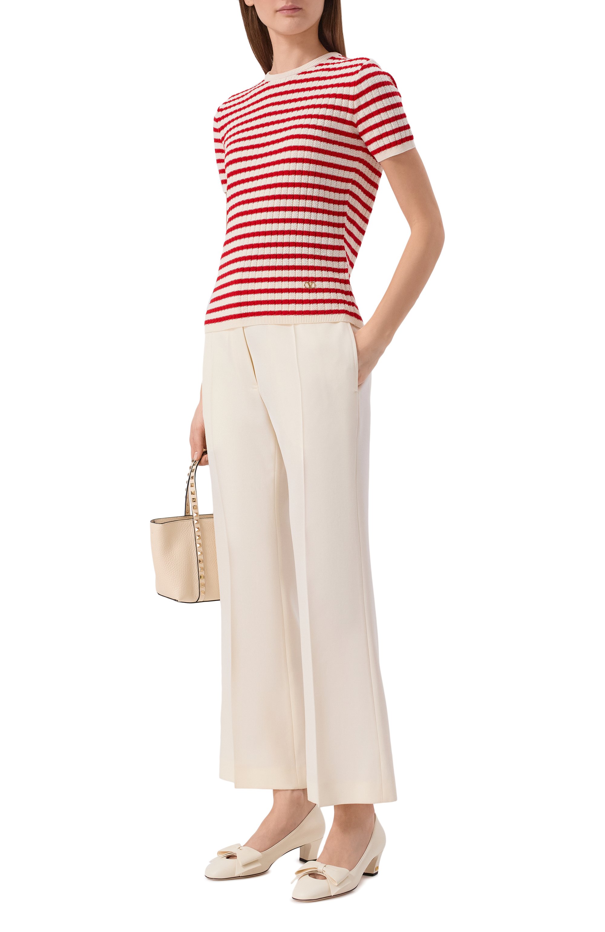 Хлопковый пуловер VALENTINO, арт. 8B3KC71W/A36, фото 2