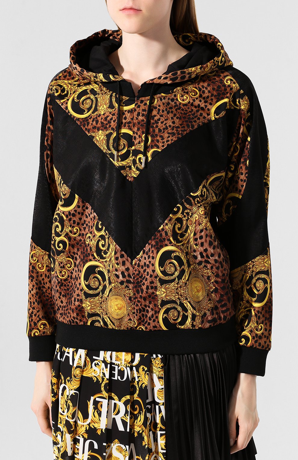 Худи с принтом VERSACE JEANS COUTURE, арт. B6HUA766-UDP303/S0594, фото 3