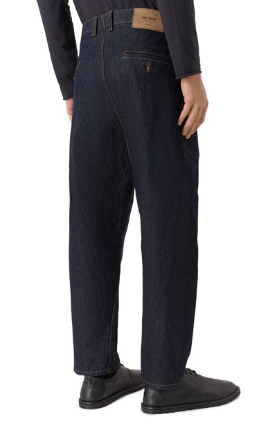 Джинсы UMA WANG темно-синего цвета по цене 61800 руб., арт. UM3530, фото 4 Джинсы UMA WANG, арт. UM3530, фото 4