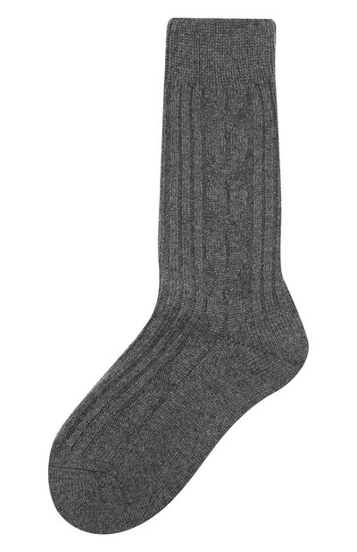 Женские кашемировые носки BRUNELLO CUCINELLI, арт. ML12CALZ01