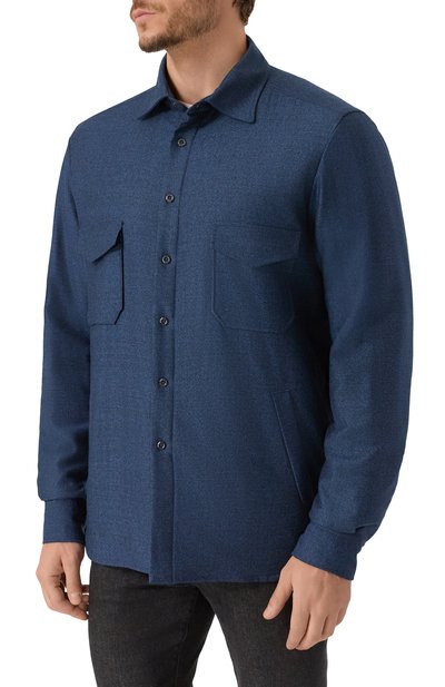 Шерстяная рубашка STEFANO RICCI, арт. MC008053/RD3001, фото 3