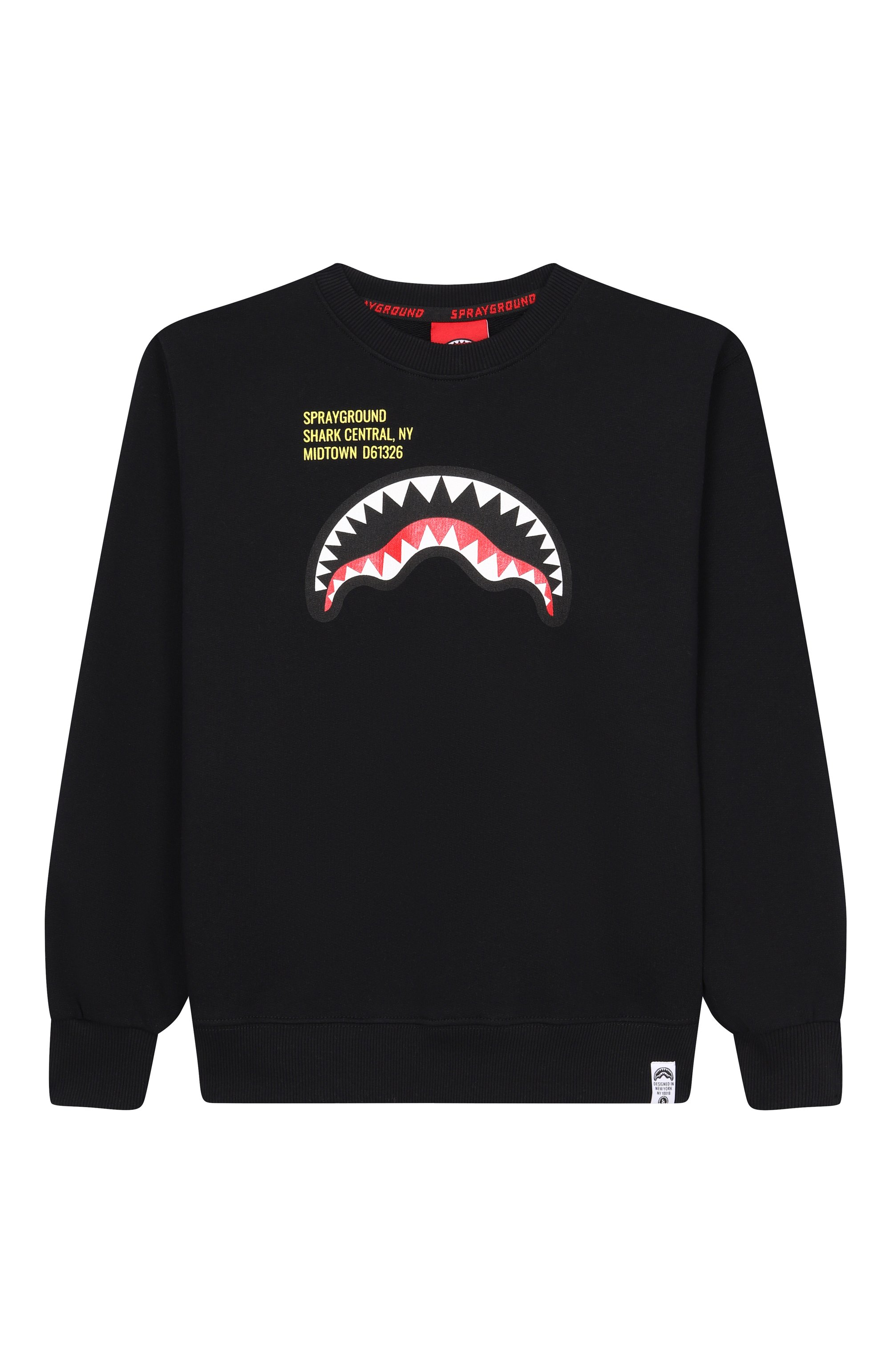 Хлопковый свитшот SPRAYGROUND, арт. SPY1386EBLK, фото 1