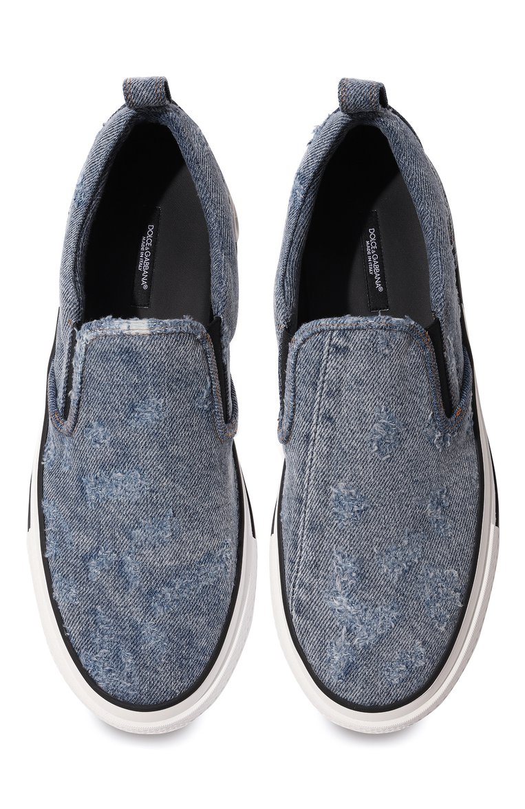 Текстильные слипоны custom 2.zero DOLCE & GABBANA, арт. CS1900/AG416, фото 6