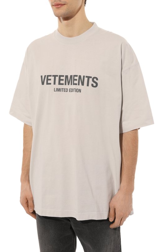 фото Хлопковая футболка vetements