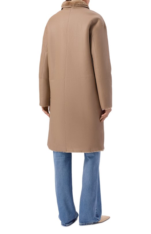 Дубленка из овчины Venera M. MYT/132-F105VM Бежевый  MYT/132-F105VM Фото 4