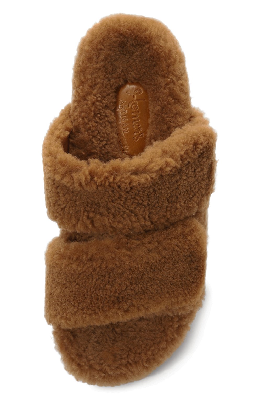 Домашние туфли из овчины HOMERS AT HOME, арт. 21067/CURLY, фото 6