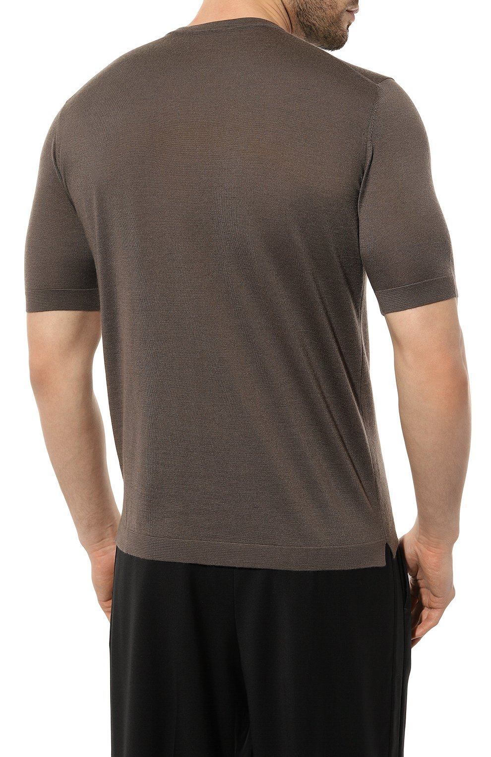 Джемпер из шерсти и шелка ANDREA CAMPAGNA, арт. TS0MC/LSC18R, фото 4