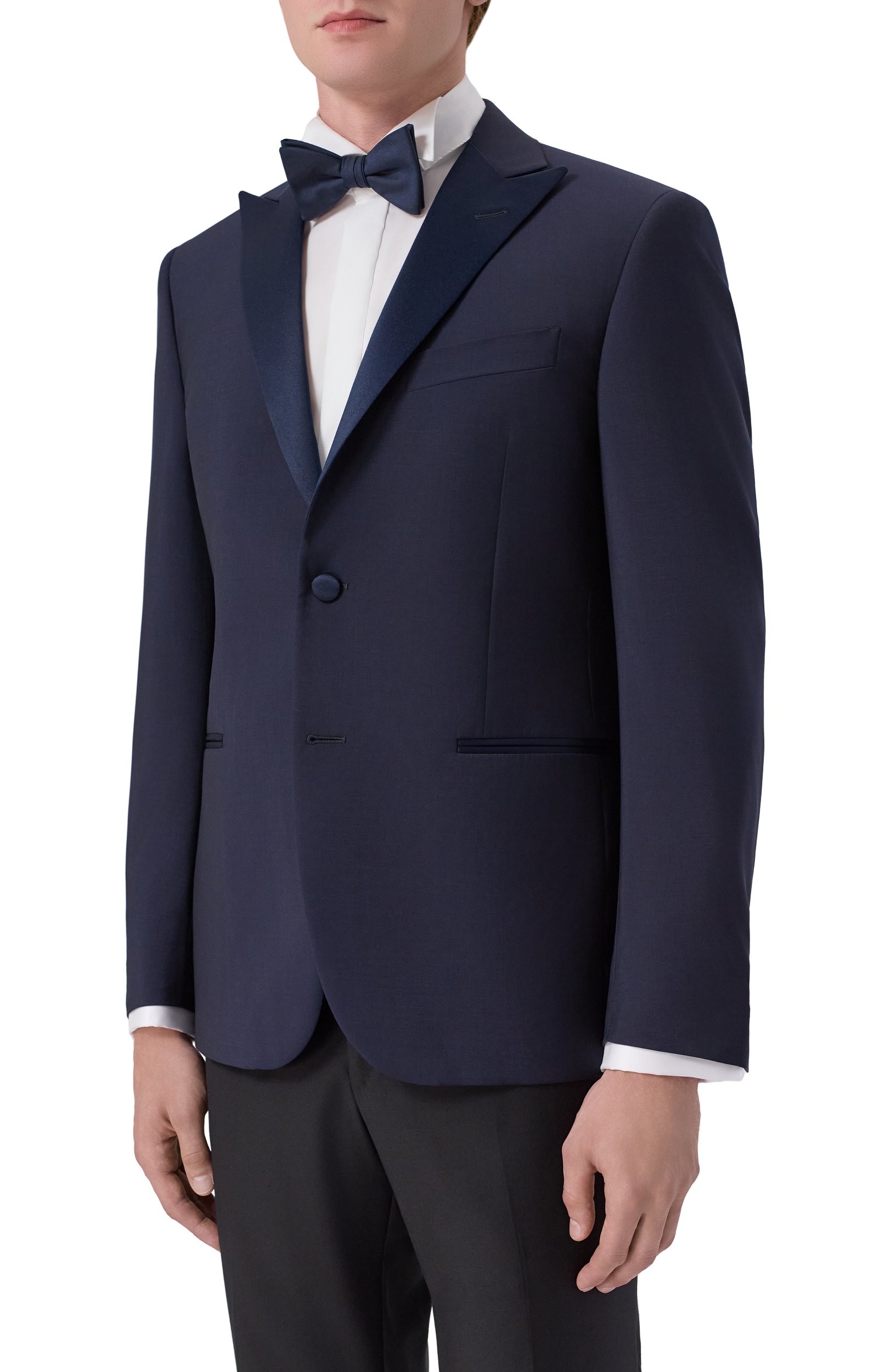 Шерстяной смокинг CORNELIANI, арт. 946T02-9494135_1, фото 3