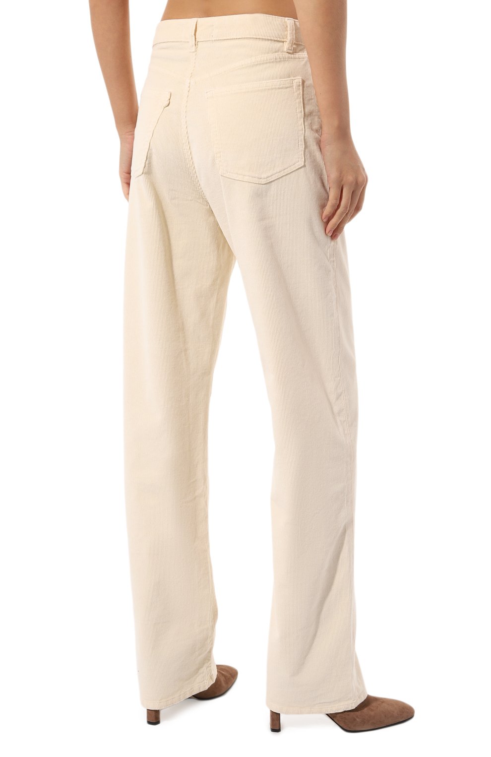 Вельветовые брюки 3X1, арт. 31-W35019-VC0001/CREAM, фото 4