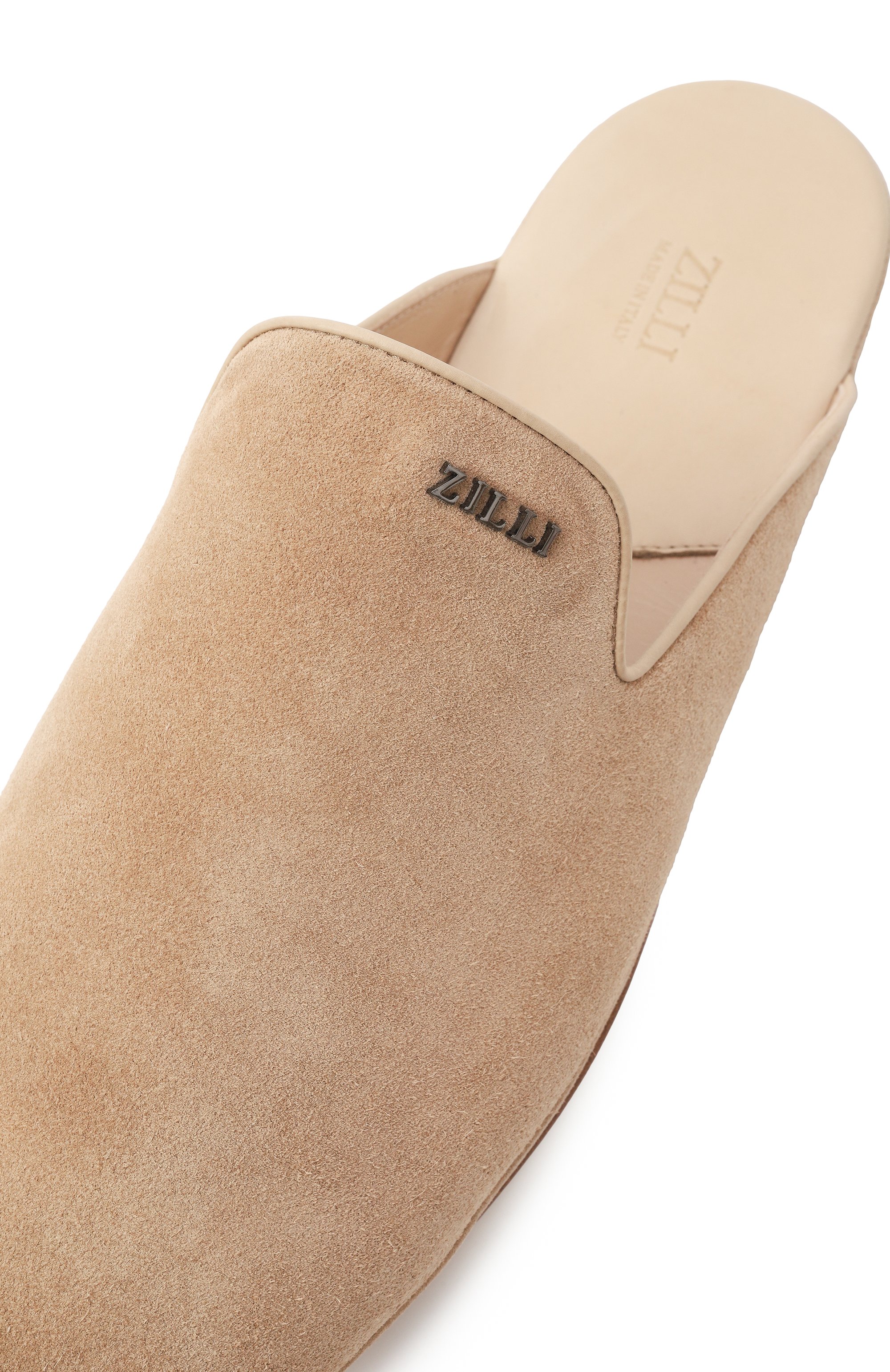 Замшевые домашние туфли ZILLI, арт. H0171AM1100VSLI01, фото 7