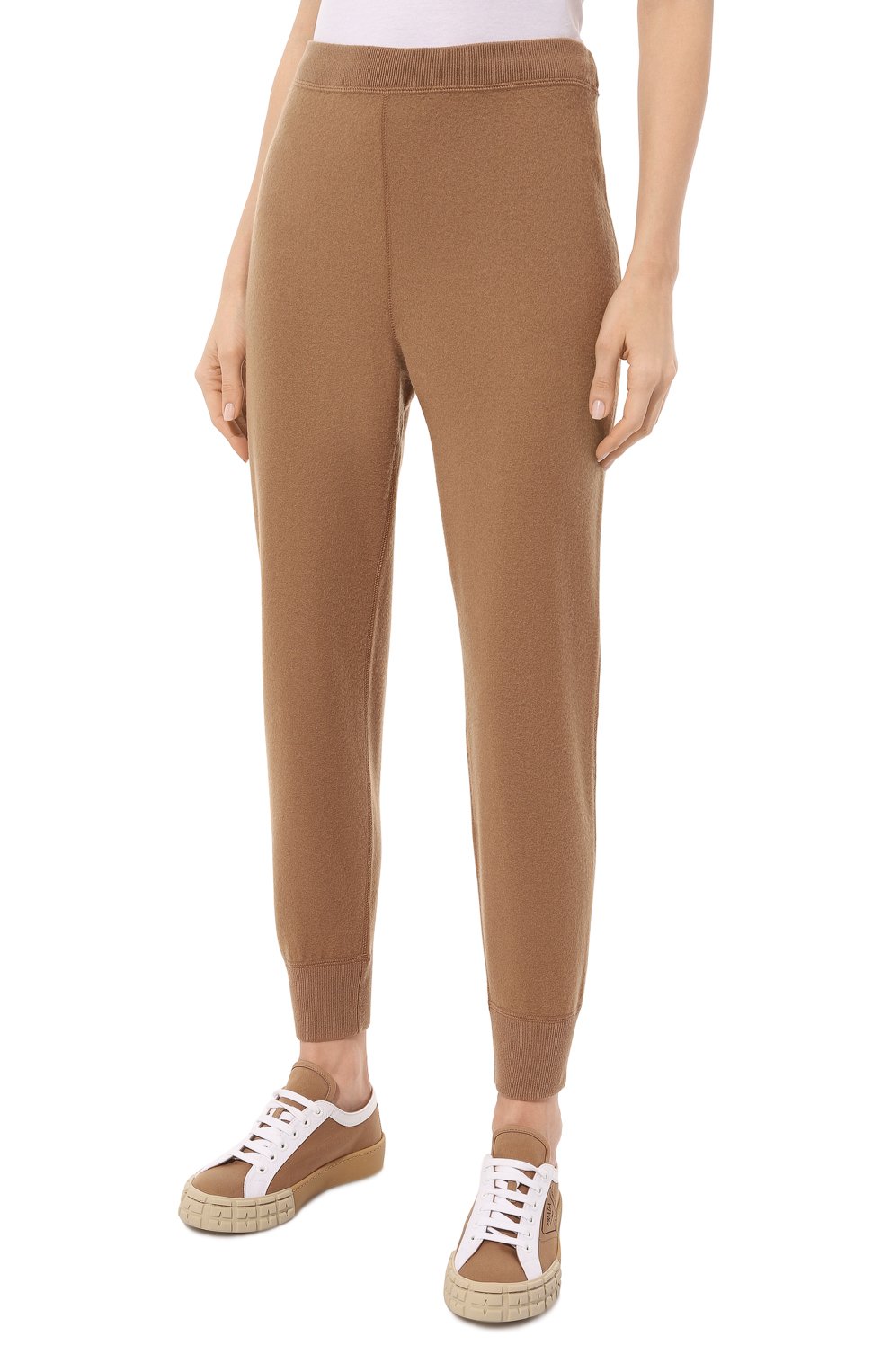 Джоггеры из шерсти и кашемира PRADA, арт. 32126-1ZCF-F0040-212, фото 3