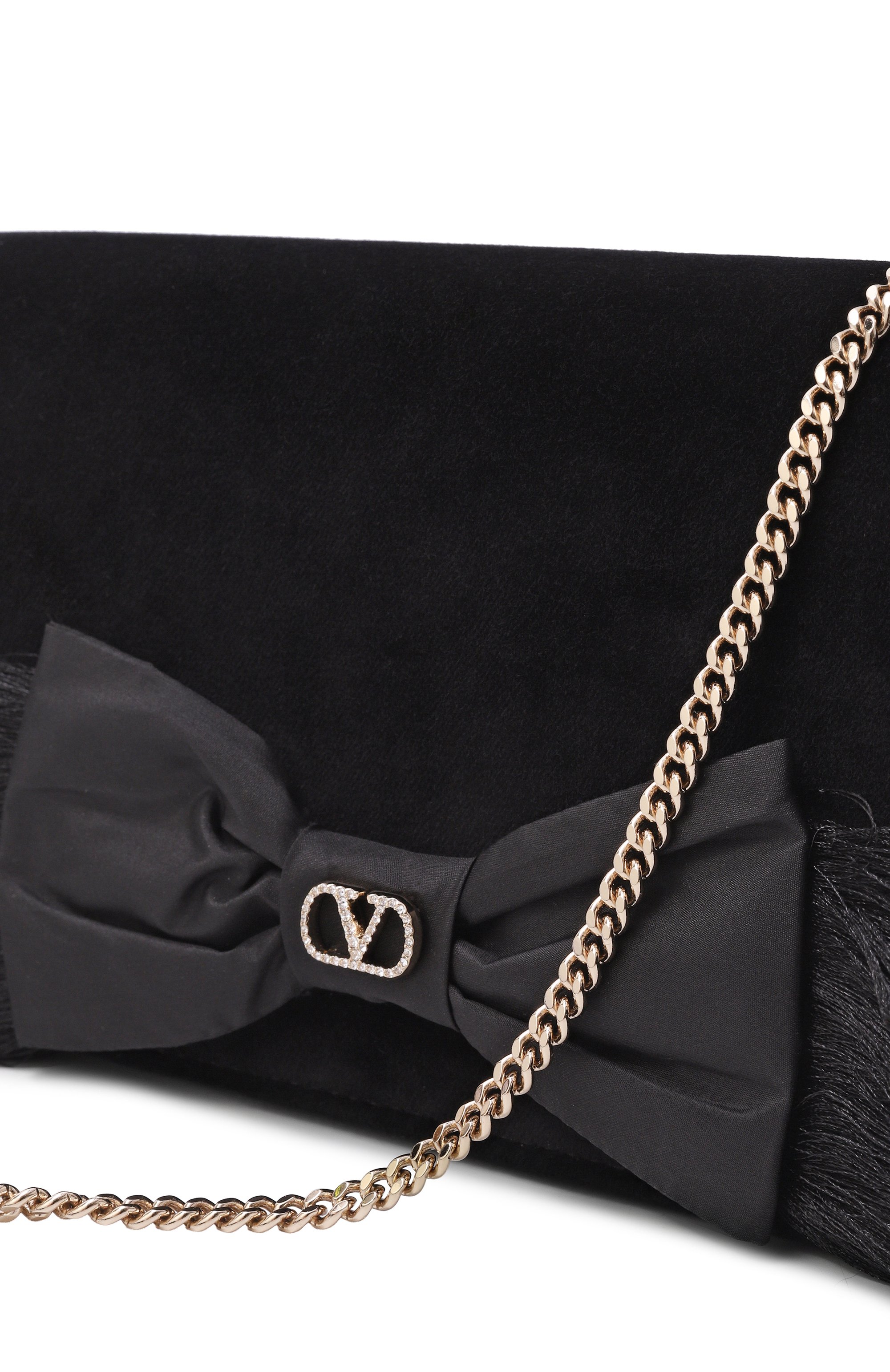 Сумка vlogo signature mini VALENTINO черного цвета по цене 166500 руб., арт. 8W2P0AY4/TPV, фото 6 Сумка vlogo signature mini VALENTINO, арт. 8W2P0AY4/TPV, фото 6