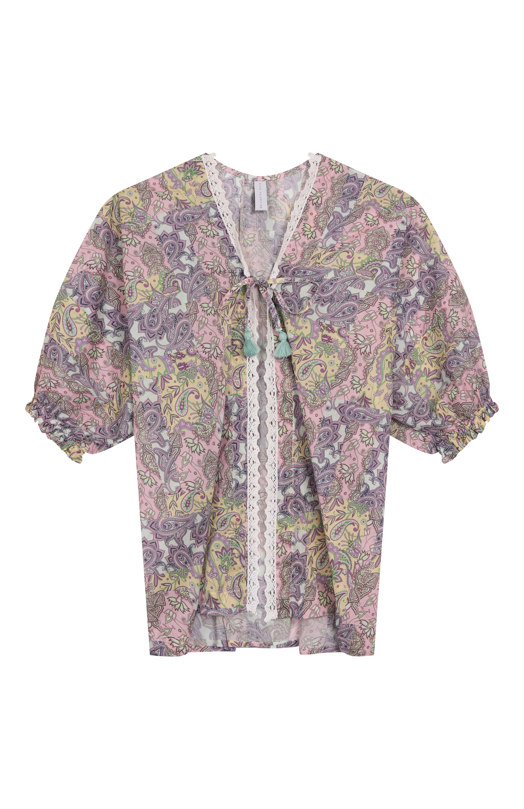 Хлопковая туника OLGA VALENTINE, арт. 17KM/12A-16A, фото 1