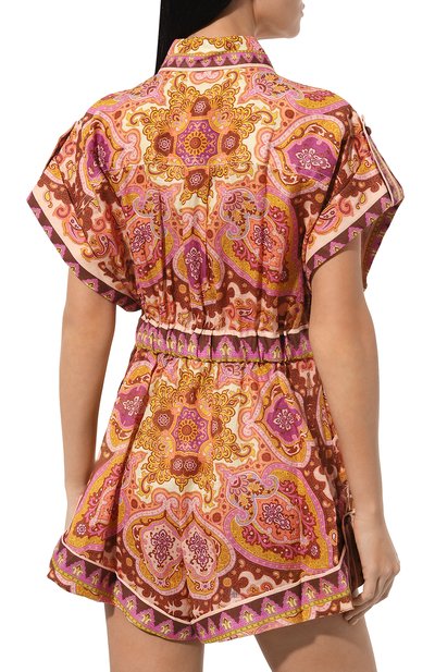 Льняной комбинезон ZIMMERMANN, арт. 2801YSS235, фото 4