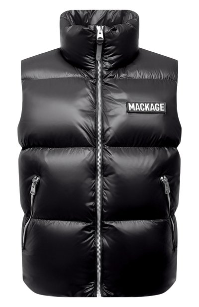 Пуховый жилет MACKAGE черного цвета по цене 69300 руб., арт. KANE, фото 1 Пуховый жилет MACKAGE, арт. KANE, фото 1