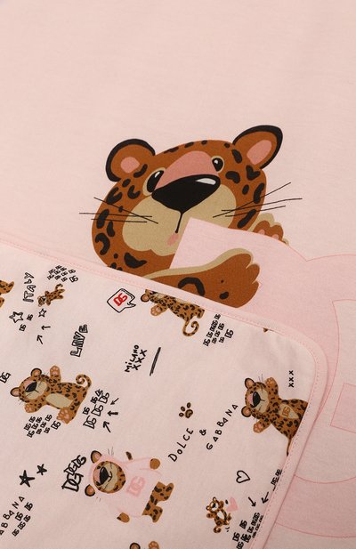 Хлопковое одеяло DOLCE & GABBANA, арт. LNJAD7/G7G4M, фото 4