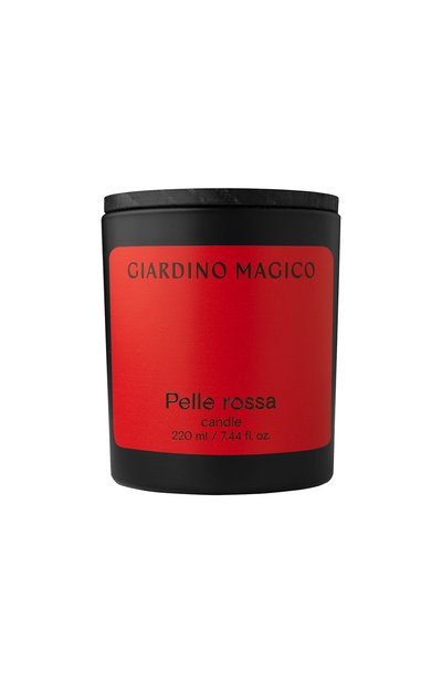 Парфюмированная свеча pelle rossa (220ml) GIARDINO MAGICO, арт. 4640200322043, фото 1