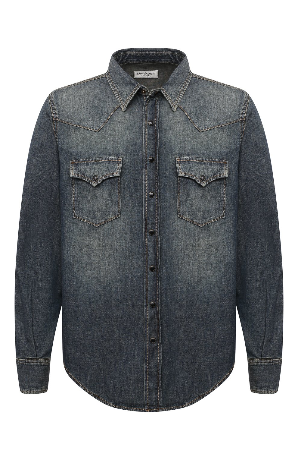 Джинсовая рубашка SAINT LAURENT, арт. 597059/Y880U, фото 1