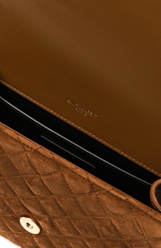 Сумка Cassandra medium Saint Laurent 600185/1U887 Коричневый  600185/1U887 Фото 5