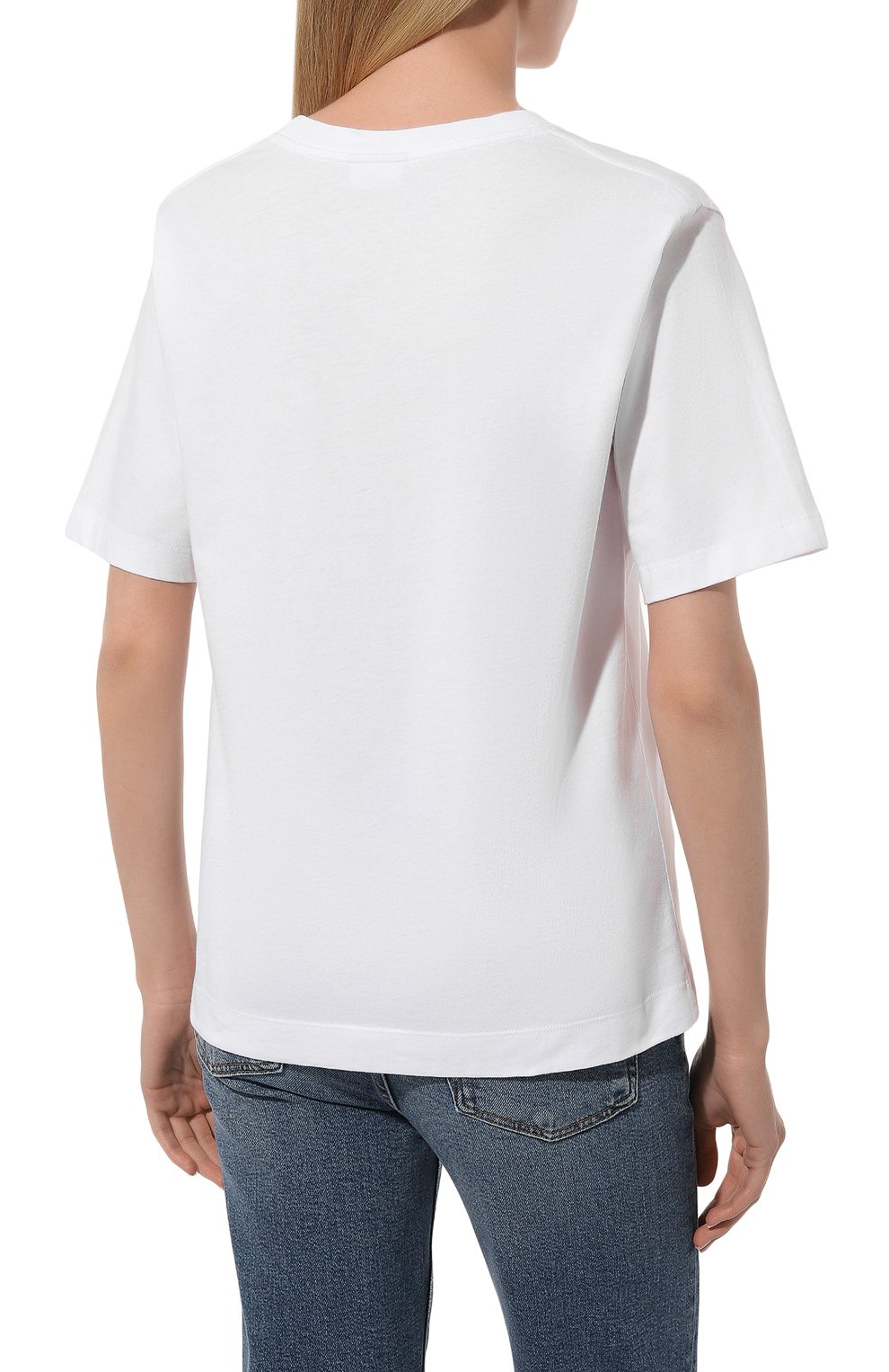 Хлопковая футболка DRIES VAN NOTEN, арт. 011101-8600, фото 4