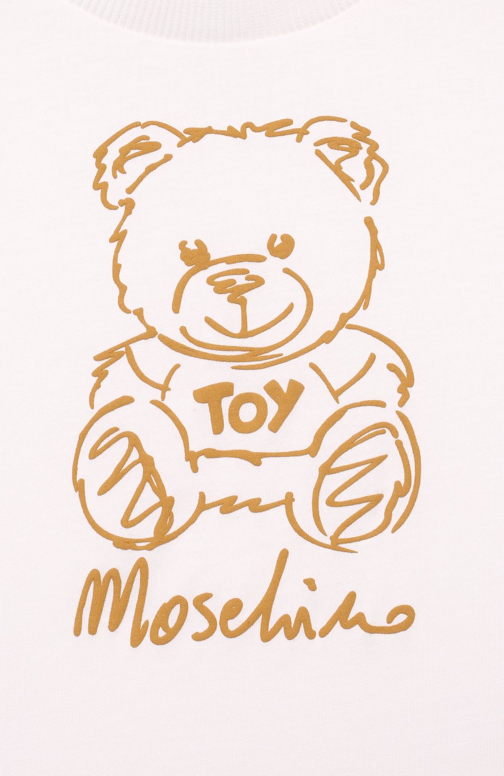 Хлопковая футболка MOSCHINO, арт. HUM051/LAA01/4-8, фото 3