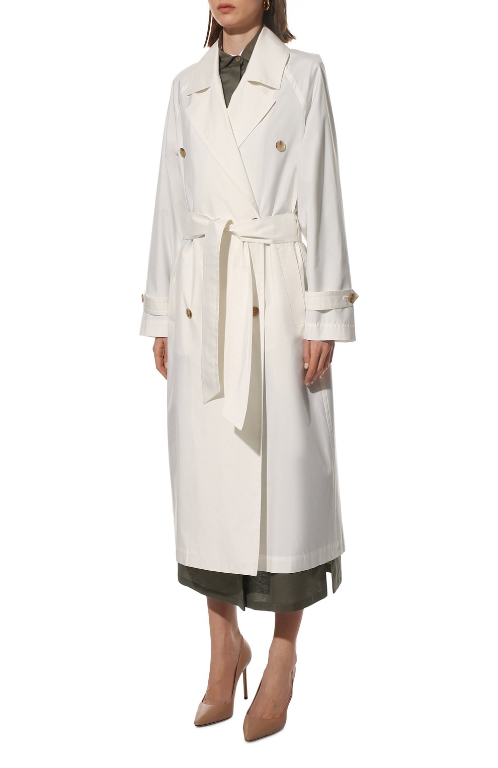 Шелковый тренч KITON, арт. D52609K0962A, фото 3
