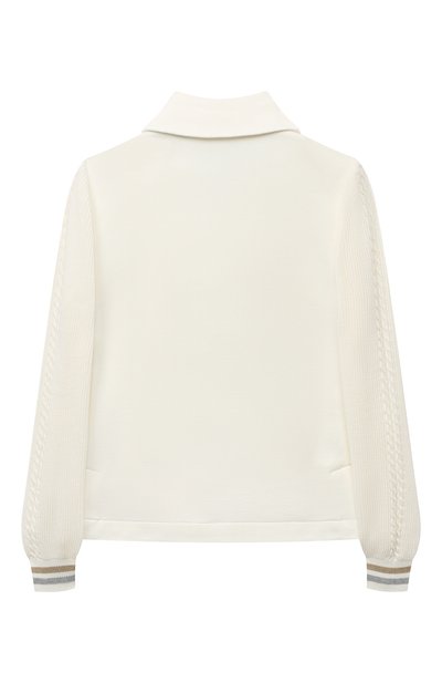 Хлопковый пиджак ELEVENTY белого цвета по цене 48850 руб., арт. ES2P54/J0247/12-16, фото 2 Хлопковый пиджак ELEVENTY, арт. ES2P54/J0247/12-16, фото 2