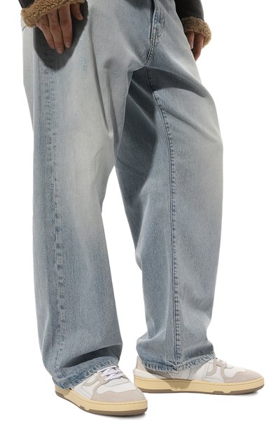 Комбинированные кеды clay LANVIN, арт. FM-SKDK00-NASH, фото 3