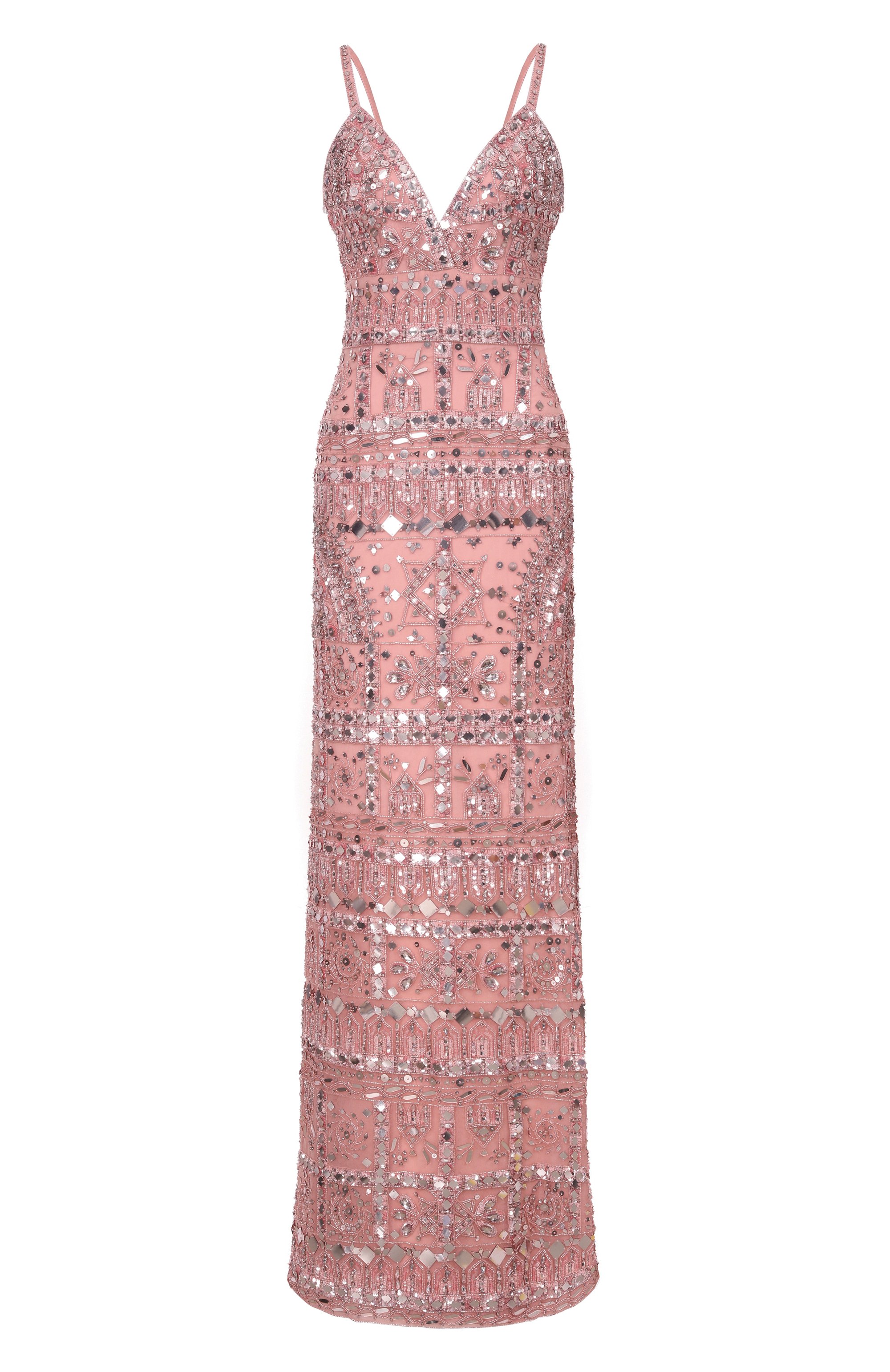 Платье с отделкой стразами ZUHAIR MURAD, арт. RDR26030/INST000, фото 1