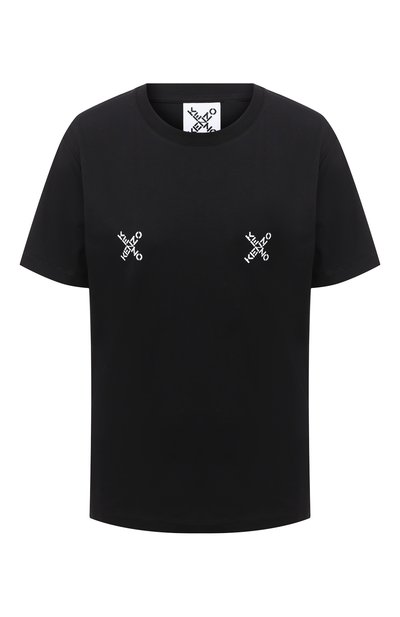 Женская хлопковая футболка kenzo sport KENZO, арт. FA62TS9104SJ