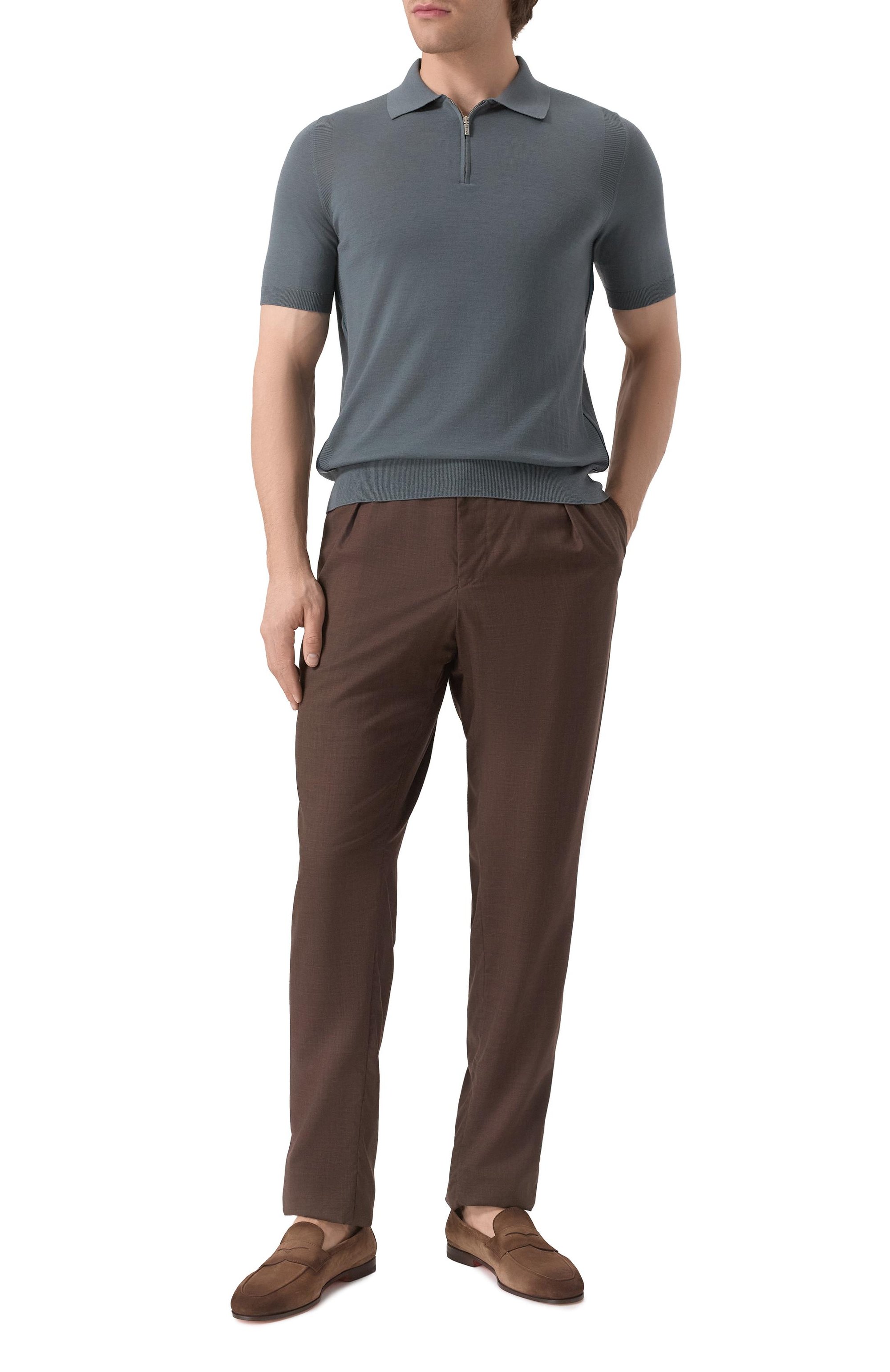 Шерстяное поло ZILLI, арт. KZP002M0217VSID00/64, фото 2