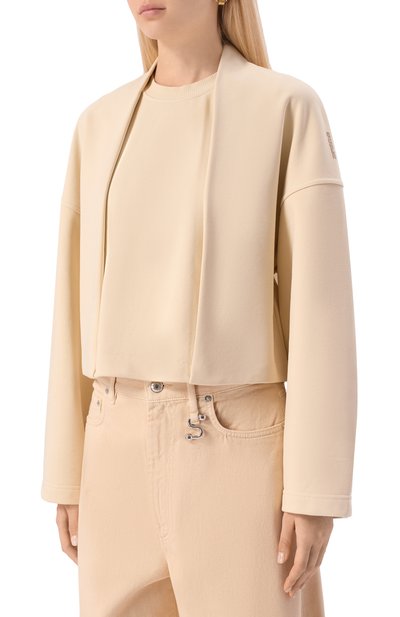 Хлопковый свитшот SPORTMAX, арт. MINNIE, фото 3