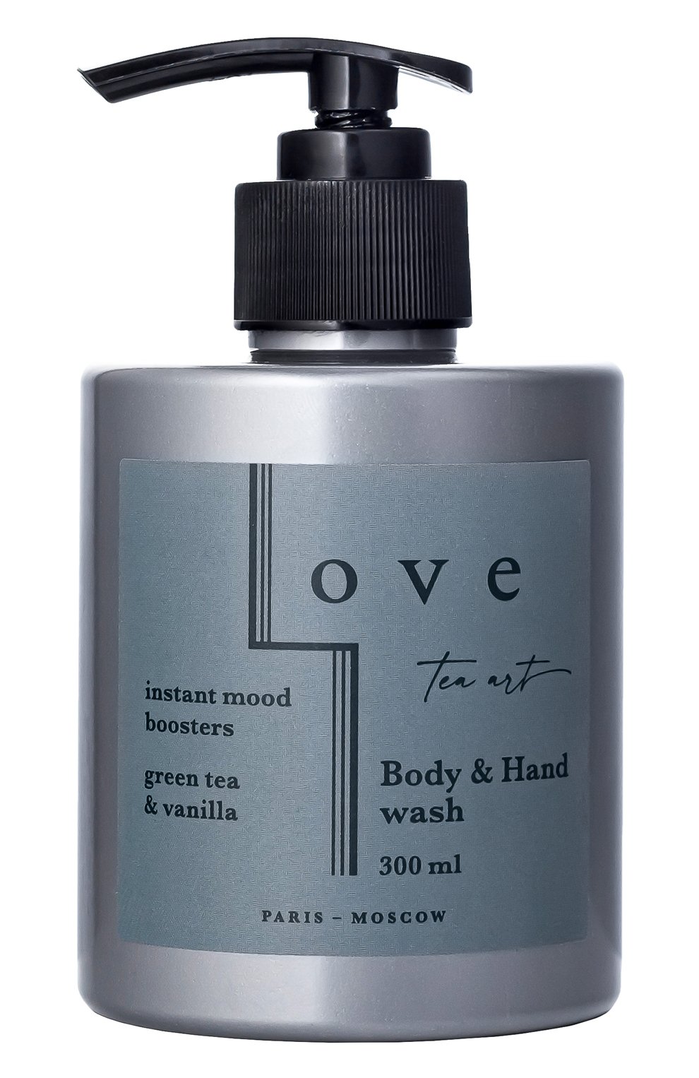 Гель для душа и рук зеленый чай и ваниль (300ml) LOVE TEA ART, арт. 4603805890065, фото 1