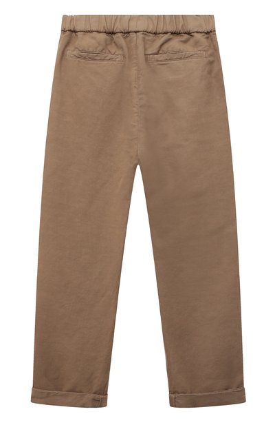 Брюки изо льна и хлопка BRUNELLO CUCINELLI, арт. B291DP113B, фото 2