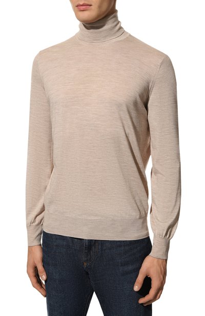 Водолазка из шерсти и кашемира BRUNELLO CUCINELLI, арт. M2400103, фото 3