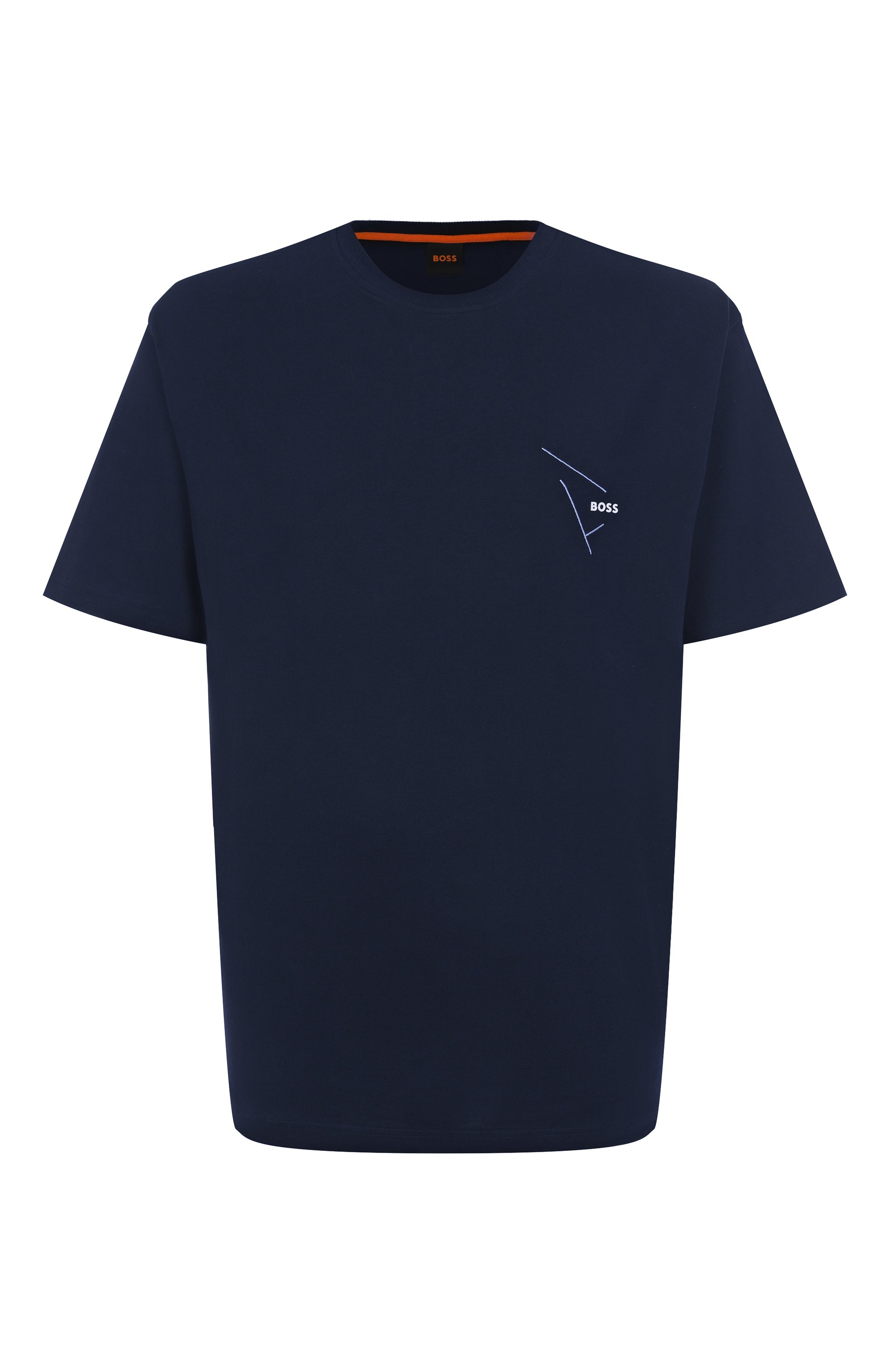 Хлопковая футболка BOSS ORANGE, арт. 50546374, фото 1