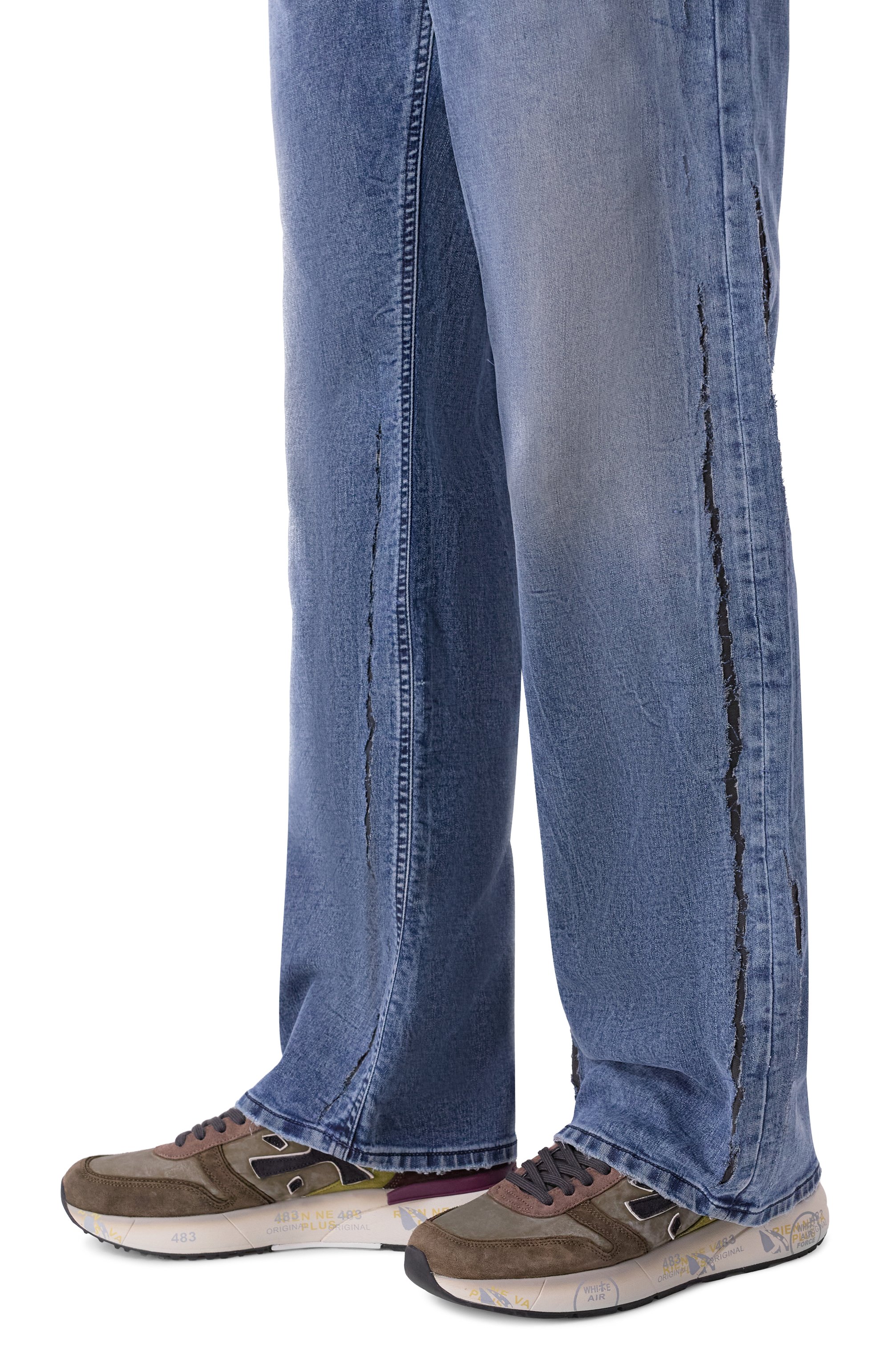 Комбинированные кроссовки mick PREMIATA, арт. MICK/VAR 7717, фото 3