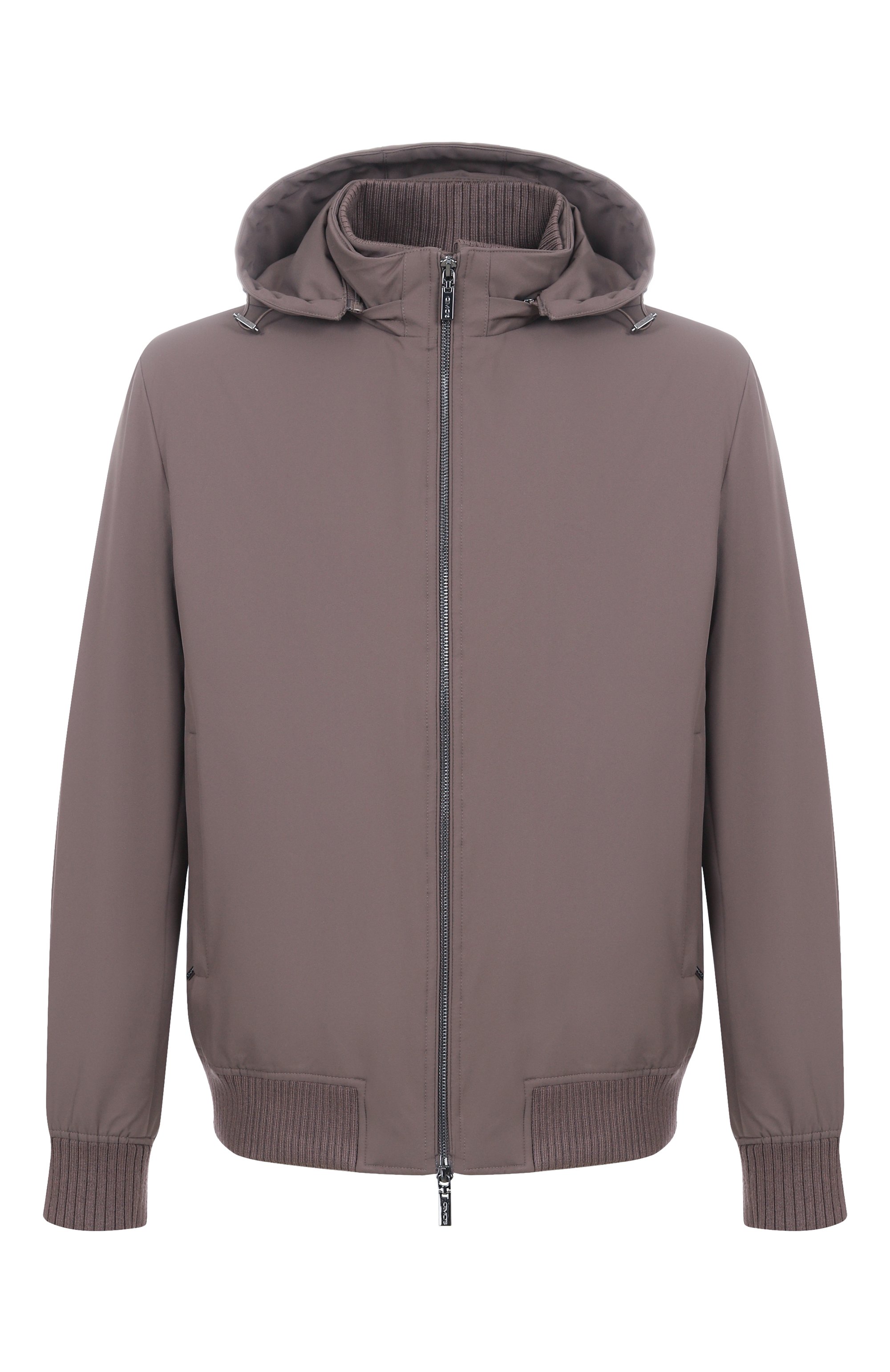 Утепленный бомбер GIMO'S коричневого цвета по цене 107500 руб., арт. 5W20.U.010.158, фото 1 Утепленный бомбер GIMO'S, арт. 5W20.U.010.158, фото 1