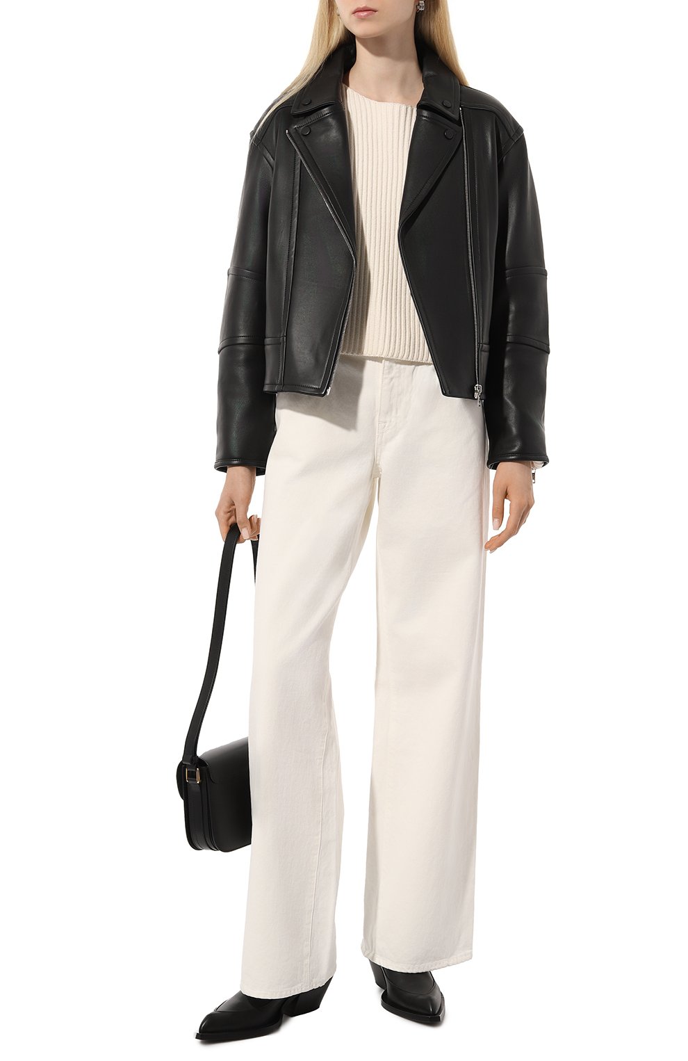 Кожаная куртка YVES SALOMON, арт. 24EYV22655APAN, фото 2