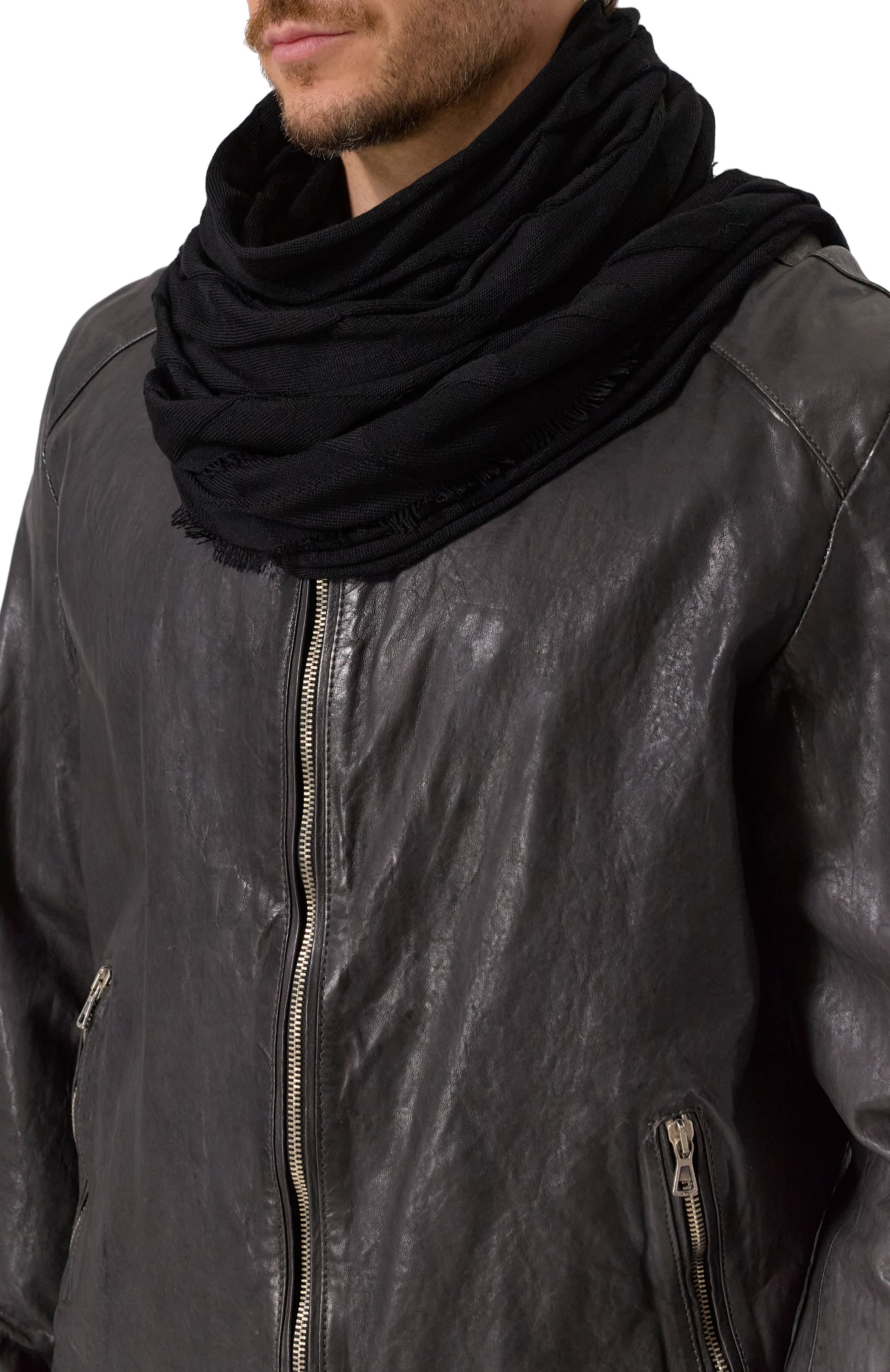 Шерстяной шарф HANNES ROETHER, арт. TR41I0.148, фото 2