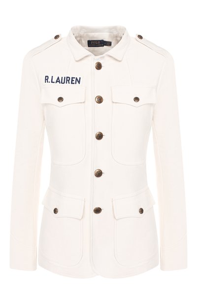 Женский хлопковый жакет POLO RALPH LAUREN, арт. 211783882