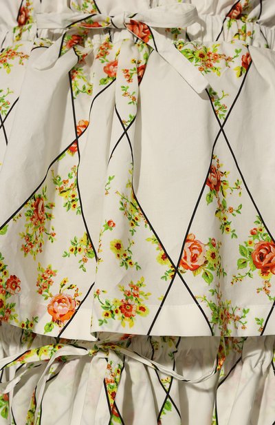 Хлопковое платье MSGM молочного цвета по цене 56250 руб., арт. 3241MDA16A 227152, фото 5 Хлопковое платье MSGM, арт. 3241MDA16A 227152, фото 5