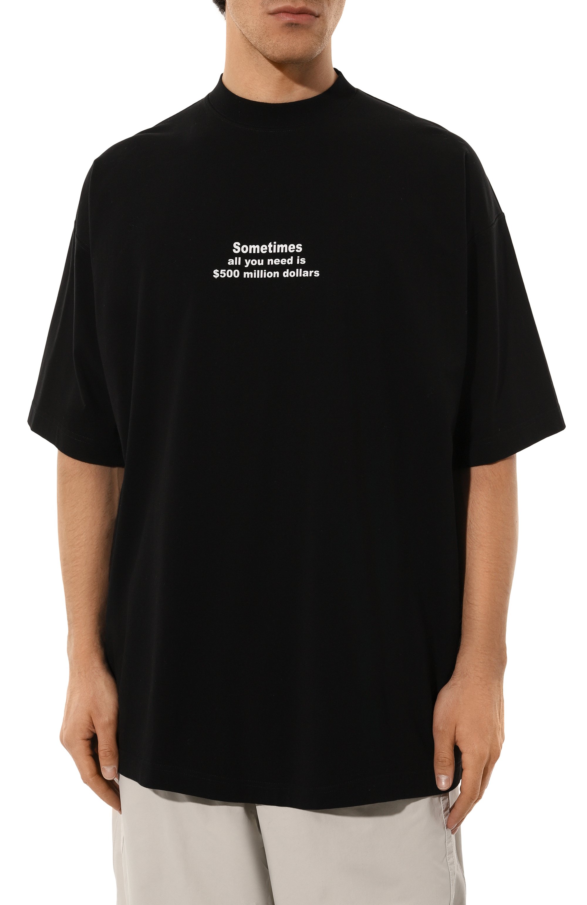 Хлопковая футболка VETEMENTS, арт. UA66TR690B, фото 6