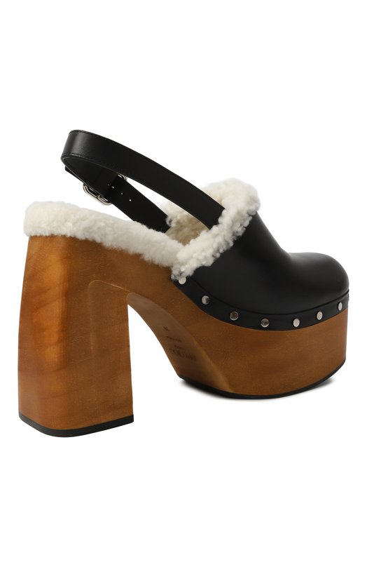 Кожаные туфли Alida Platform 135 Jimmy Choo ALIDA/PF 135/EWD Чёрный  ALIDA/PF 135/EWD Фото 5