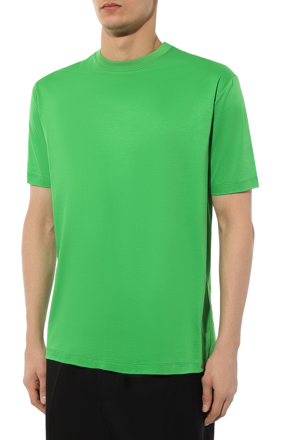 Хлопковая футболка KITON, арт. UMC023H08800, фото 3