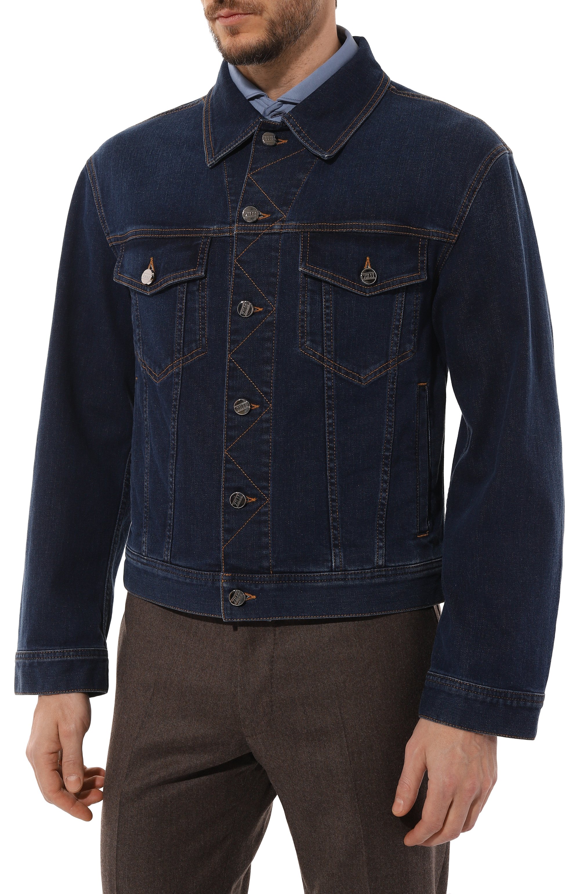 Джинсовая куртка ZILLI, арт. JPKB01M010360001C, фото 3