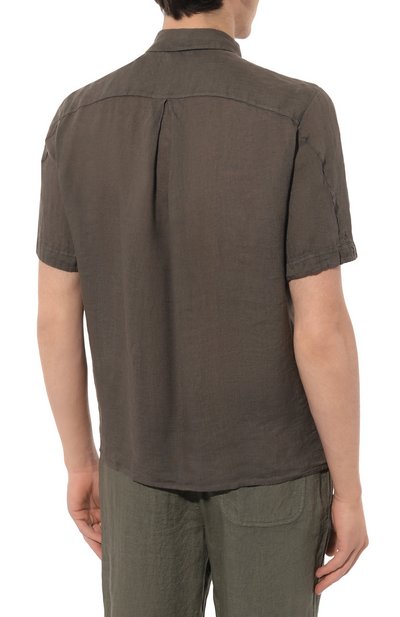 Льняная рубашка TRANSIT, арт. CFUTRWV311, фото 4