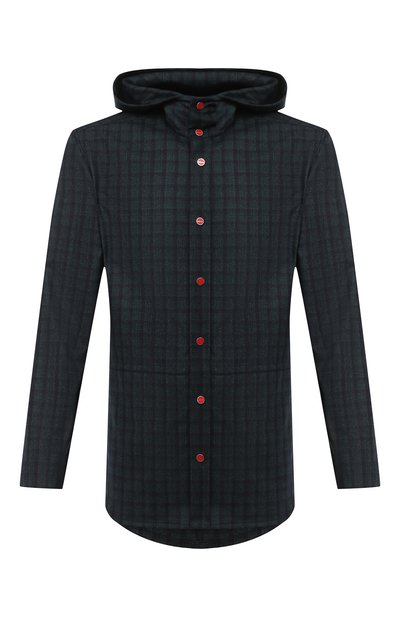 Хлопковая рубашка KITON, арт. UMCPETEK01T3506, фото 1