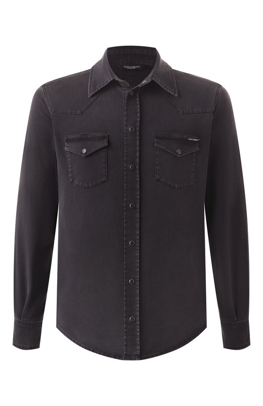 Джинсовая рубашка Dolce & Gabbana G5JC8D/G8HW4 Серый G5JC8D/G8HW4