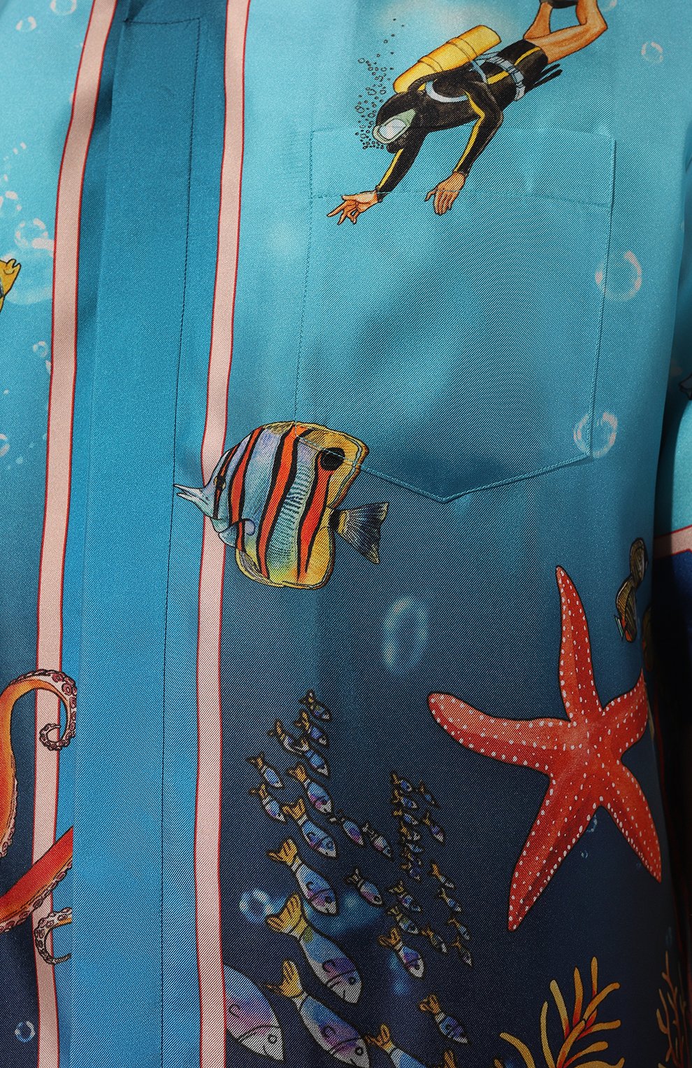 Шелковая сорочка CASABLANCA, арт. MS23-SH-003-07, фото 5